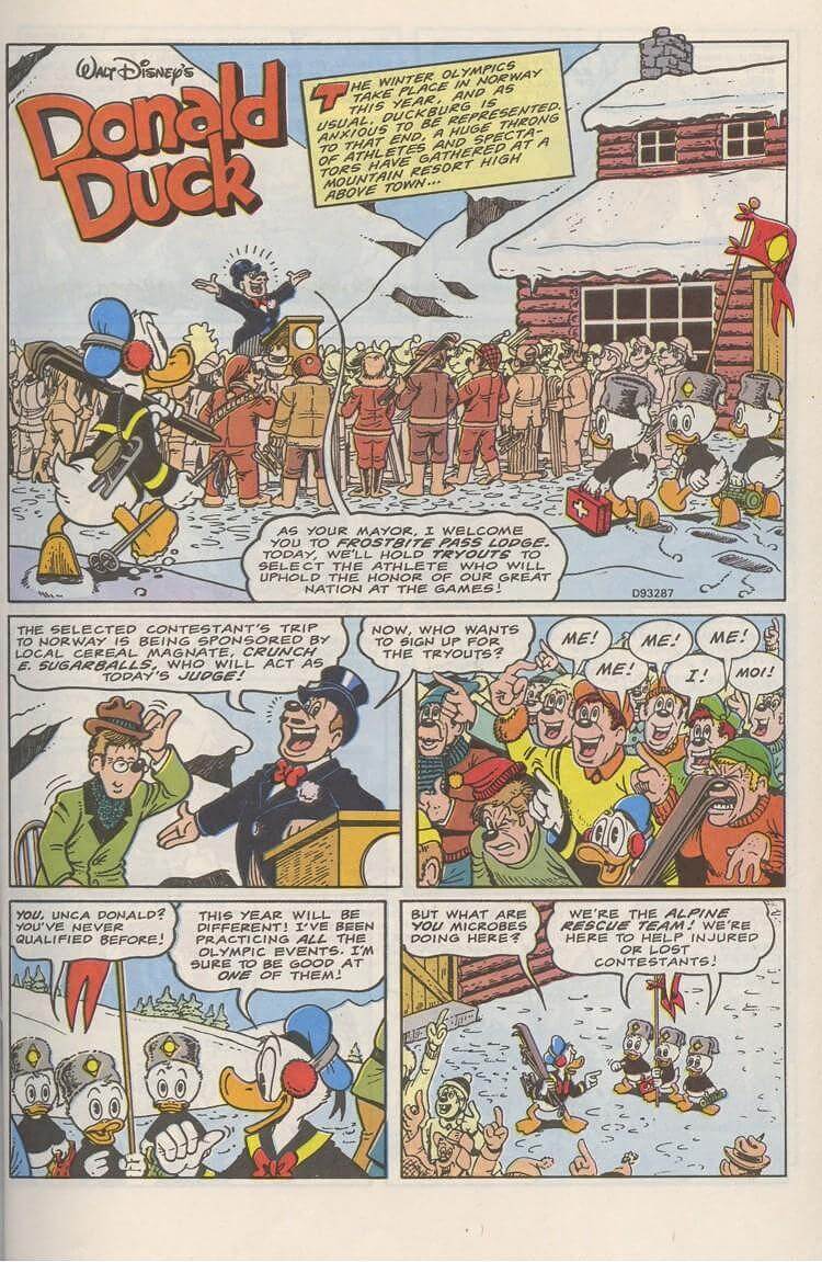 From Duckburg To Lillehammer first page